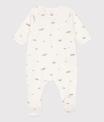Hippo Cotton Sleepsuit - Parkette.