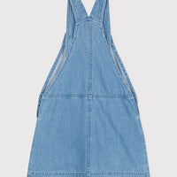 Light Denim Overall Dress - Parkette.