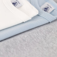 Long-Sleeved Cotton Bodysuit 3-Pack - Parkette.