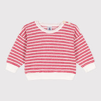 Striped Terry Sweatshirt - Parkette.