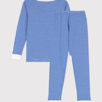 Stripy Cotton Pajamas - Parkette.