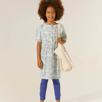 Blue Patch Leggings - Parkette.