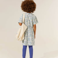 Blue Patch Leggings - Parkette.
