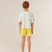 Yellow Tie Dye Shorts - Parkette.