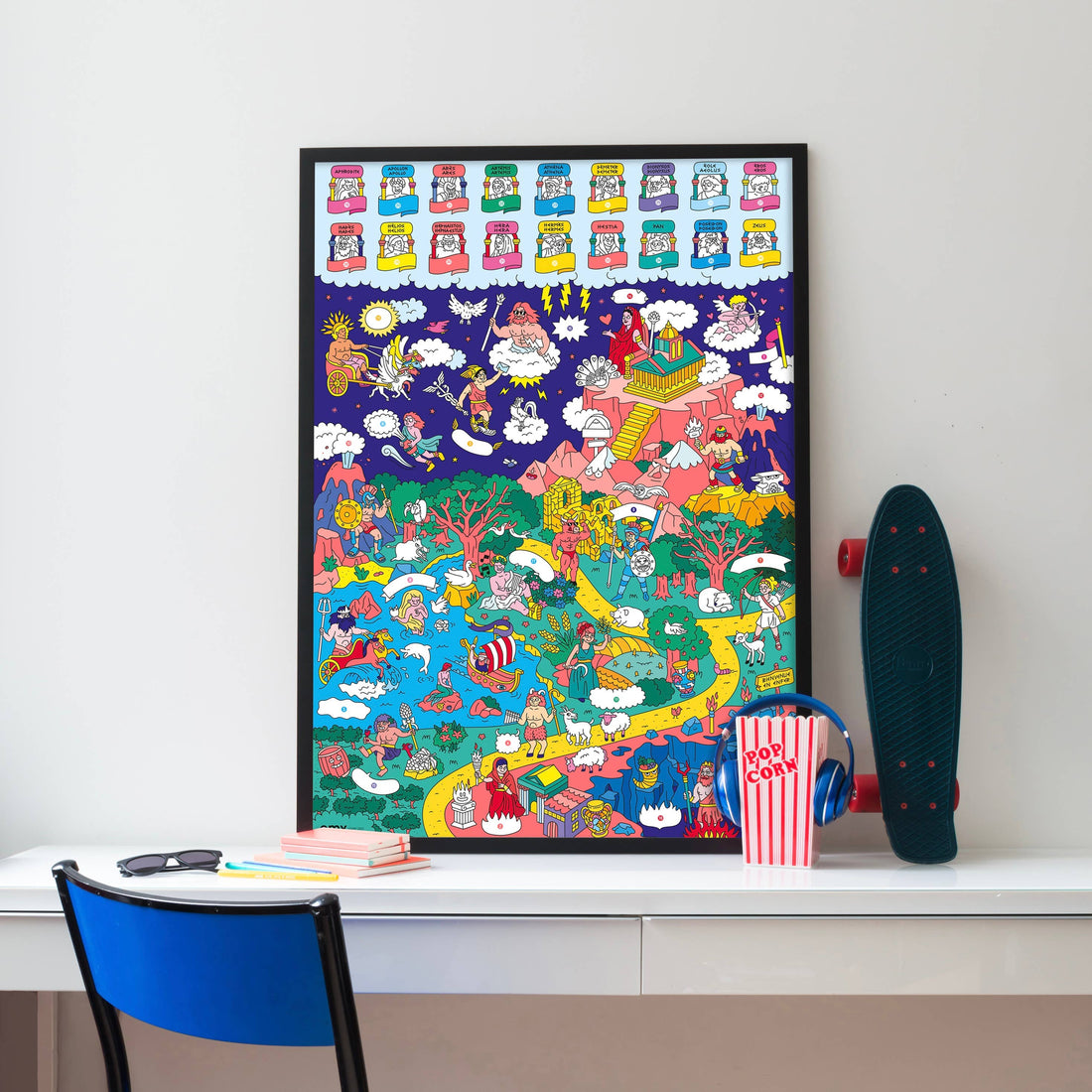 OMY School Mythology Poster - Parkette.