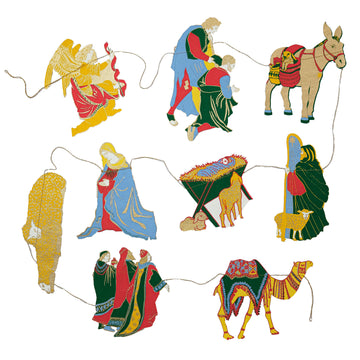 Nativity Sewn Garland - Parkette.