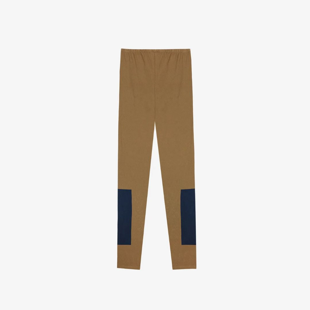 Womens Color Block Cotton Leggings - Parkette.