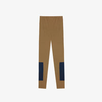 Womens Color Block Cotton Leggings - Parkette.
