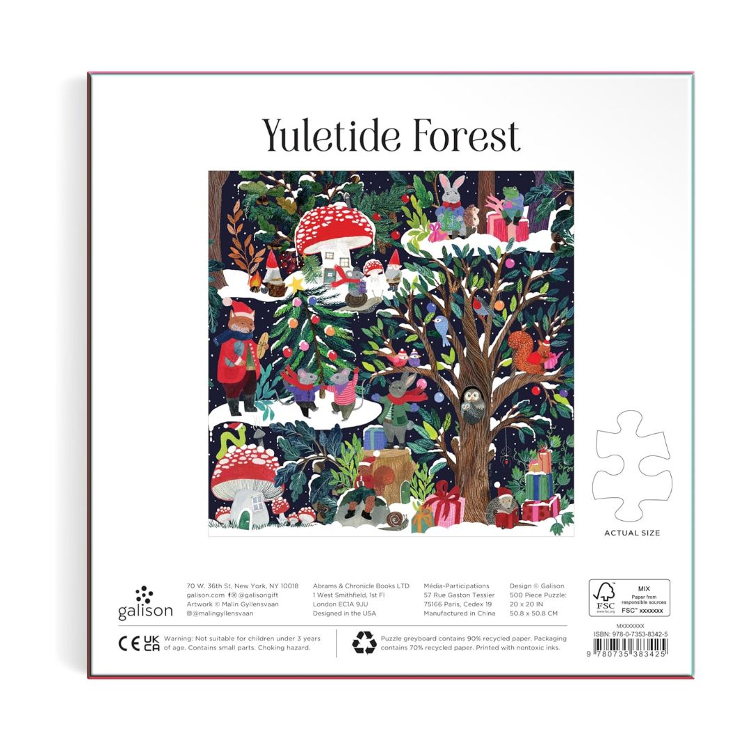 Yuletide Forest – 500 Piece Jigsaw Puzzle - Parkette.