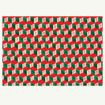 Holidazed and Confused Gift Wrap – Set of 3 Sheets
