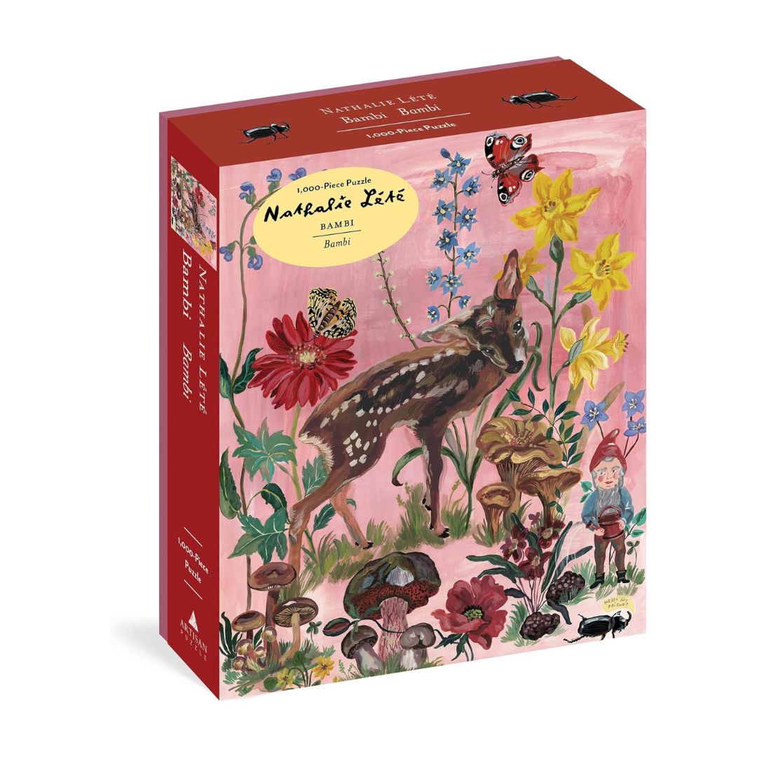 Nathalie Lété Bambi 1000 Piece Puzzle - Parkette.