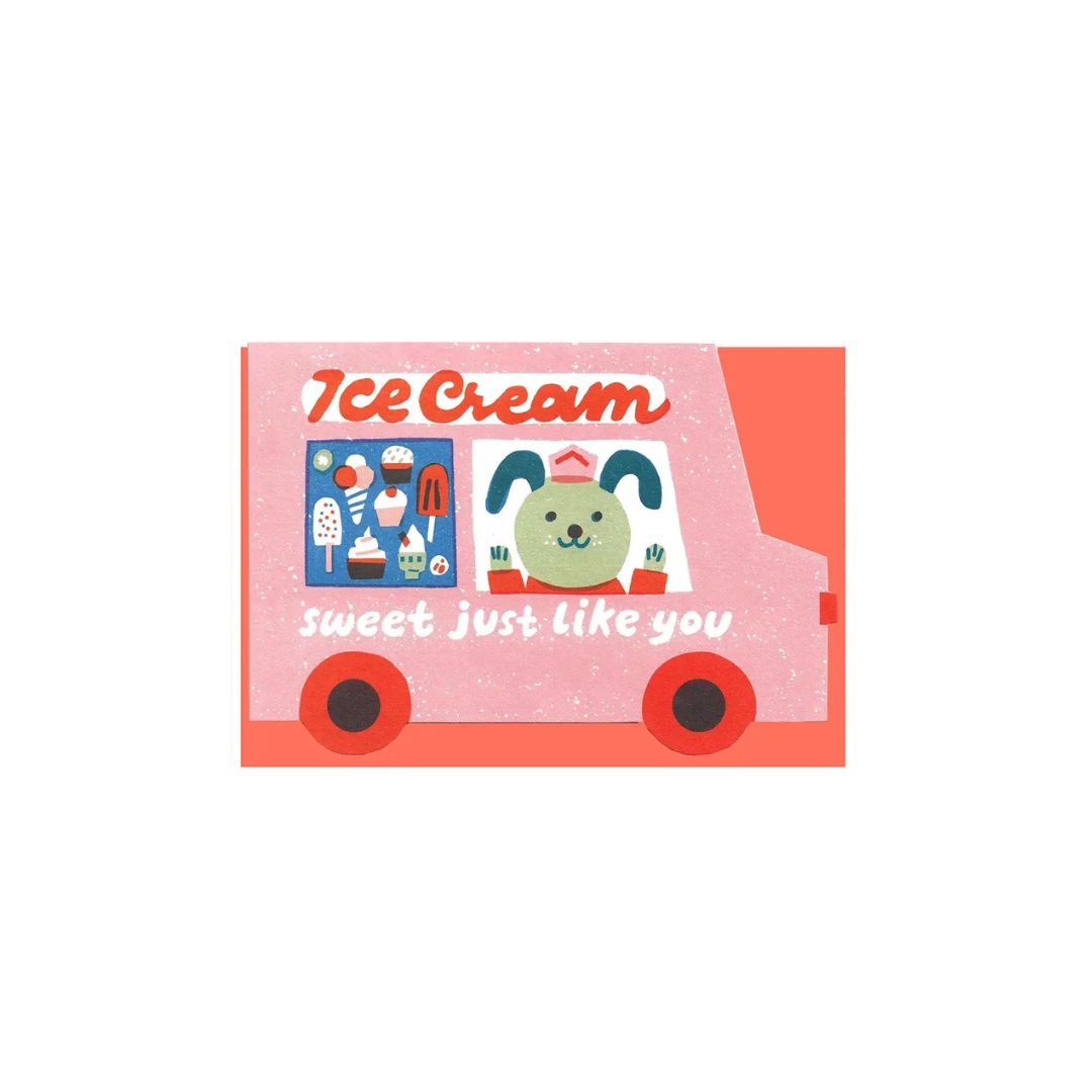 Get Well Soon Van Die Cut Card