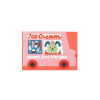 Get Well Soon Van Die Cut Card