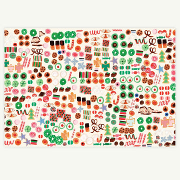 Cookie Tray Gift Wrap – Set of 3 Sheets