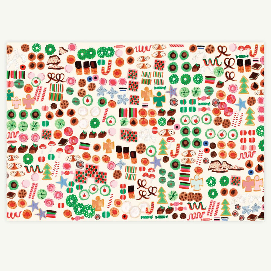 Cookie Tray Gift Wrap – Set of 3 Sheets