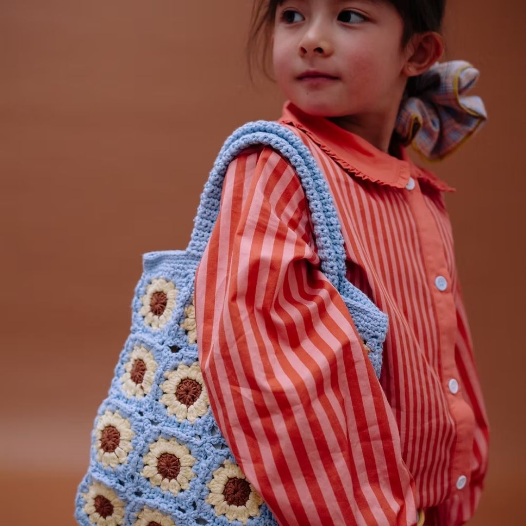Flower Crochet Bag - Willow Basket