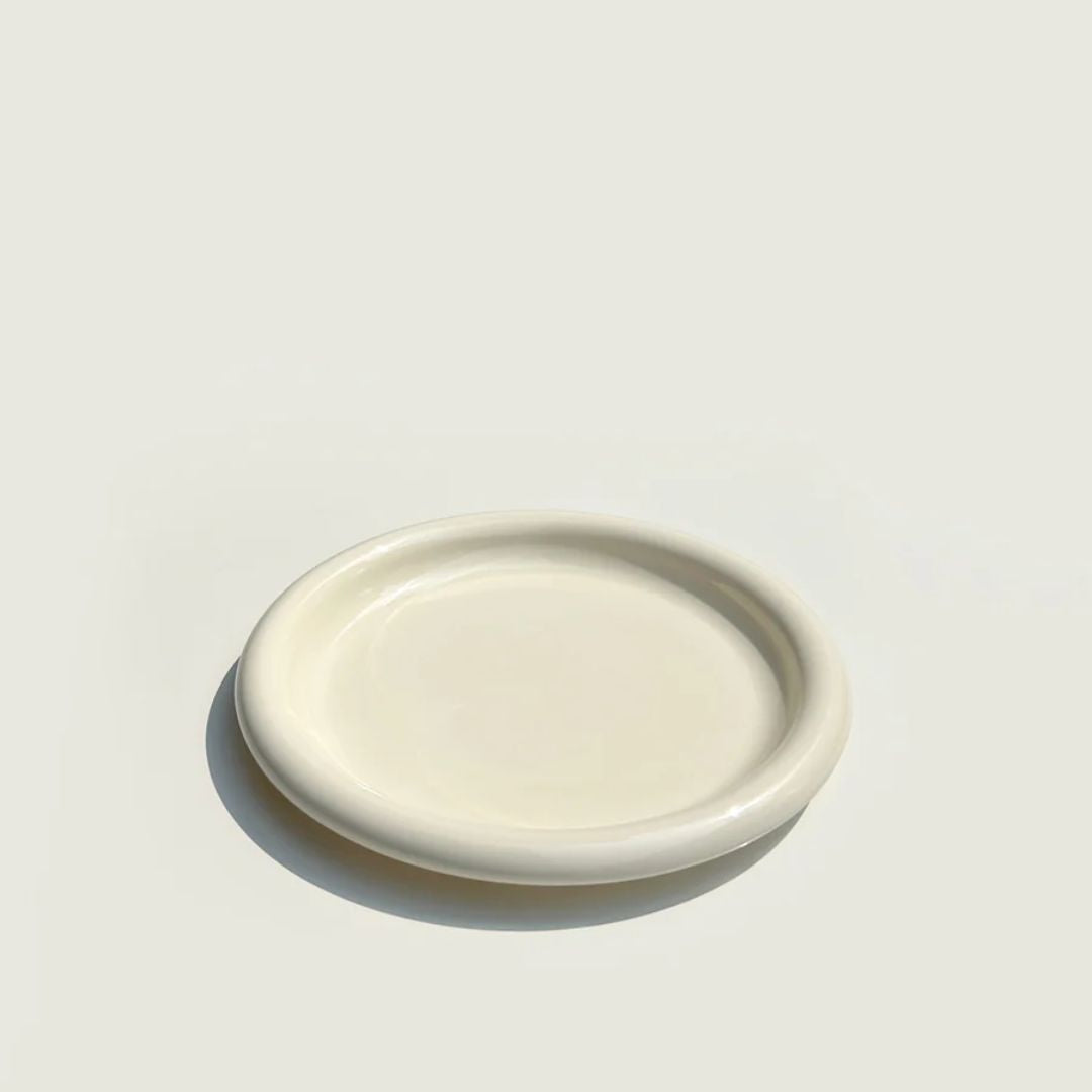 Rolli Side Plate in Cream - Set of 4