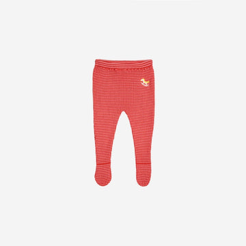 Baby Rocking Horse Knitted Footed Leggings - Parkette.
