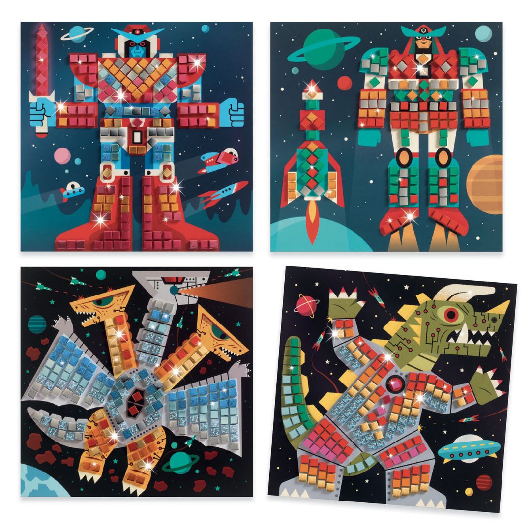 Space Battle Mosaic Kit - Parkette.