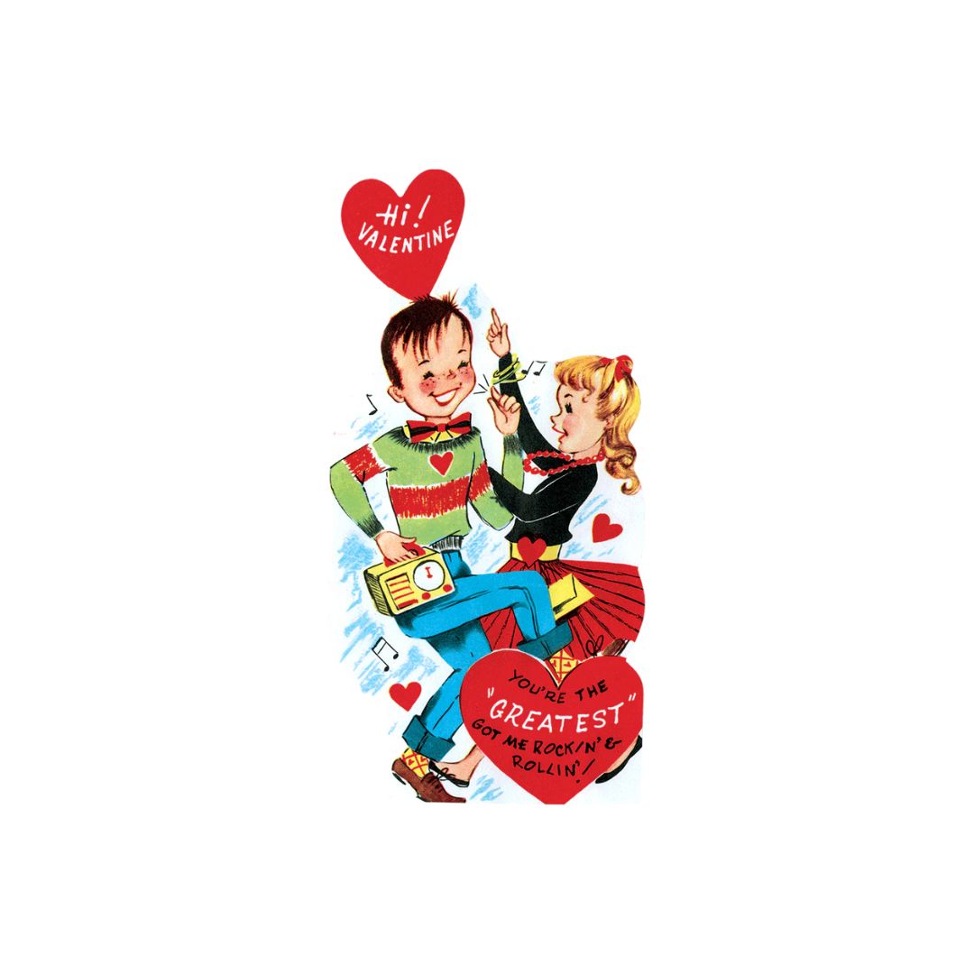 15 Vintage Valentines - Cool for School - Parkette.