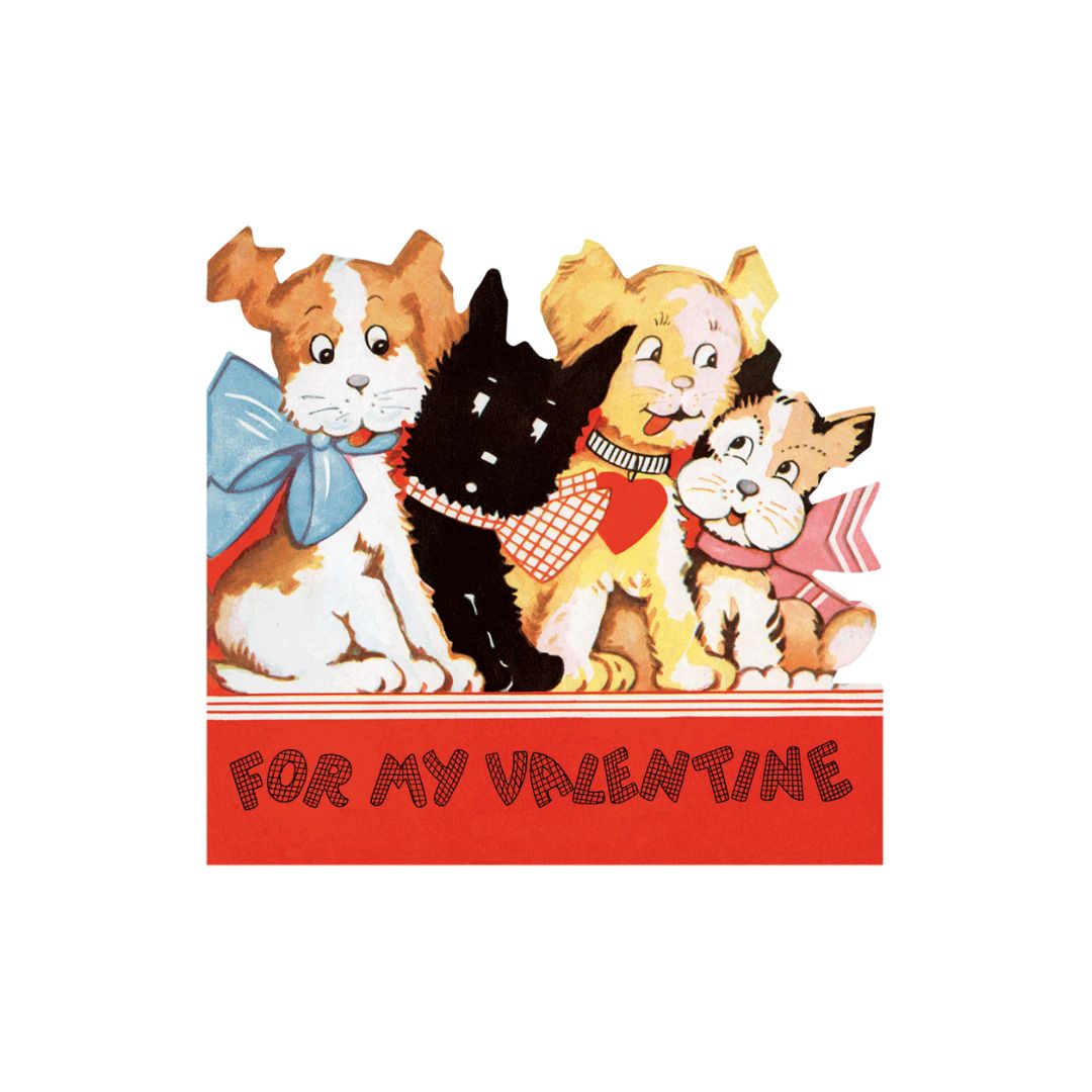 15 Vintage Valentines - Retro Valentines - Parkette.