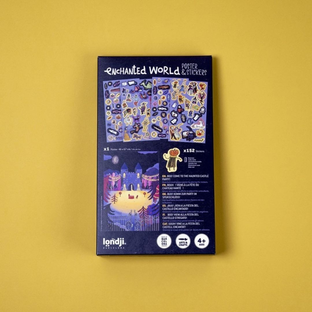 Enchanted World Poster & Stickers