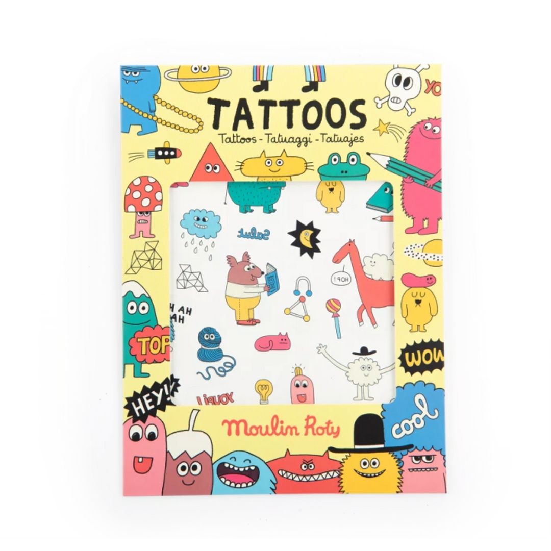 Les Schmouks Temporary Tattoos