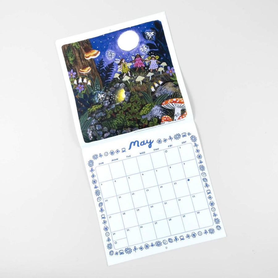 Fairy Folk: 2026 Wall Calendar - Parkette.