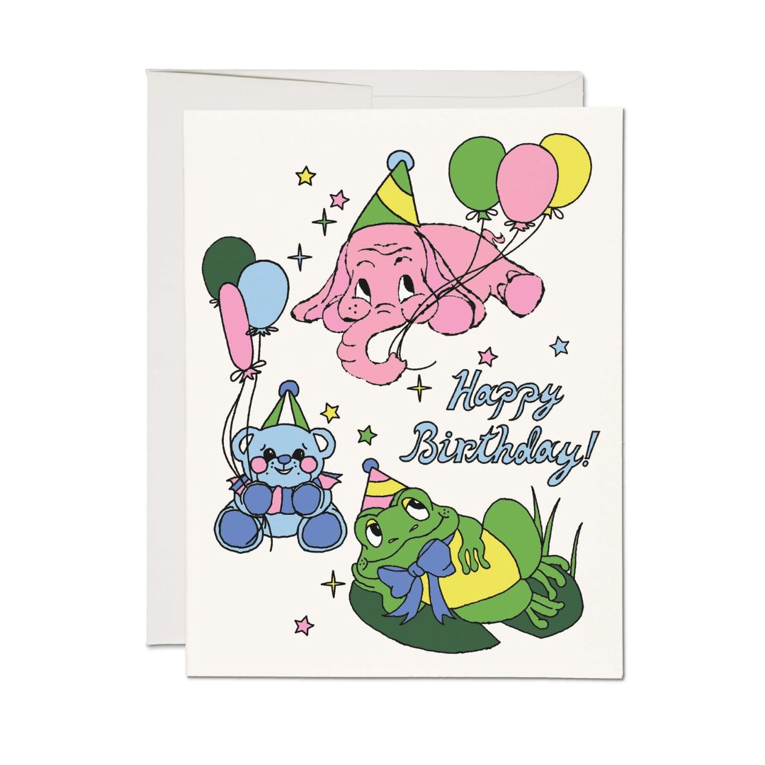 Birthday Animals Greeting Card