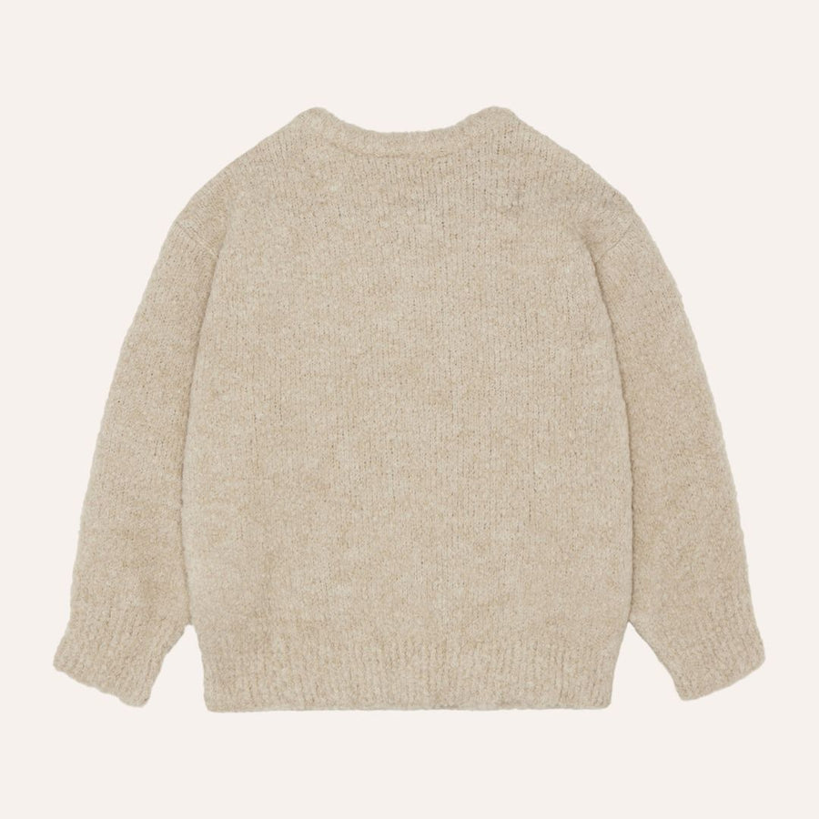 Flowers Ecru Jumper - Parkette.