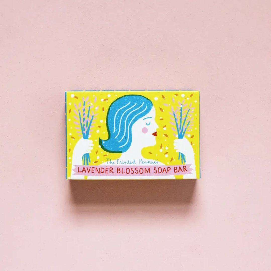 Lavender Blossom Natural Handmade Soap Bar