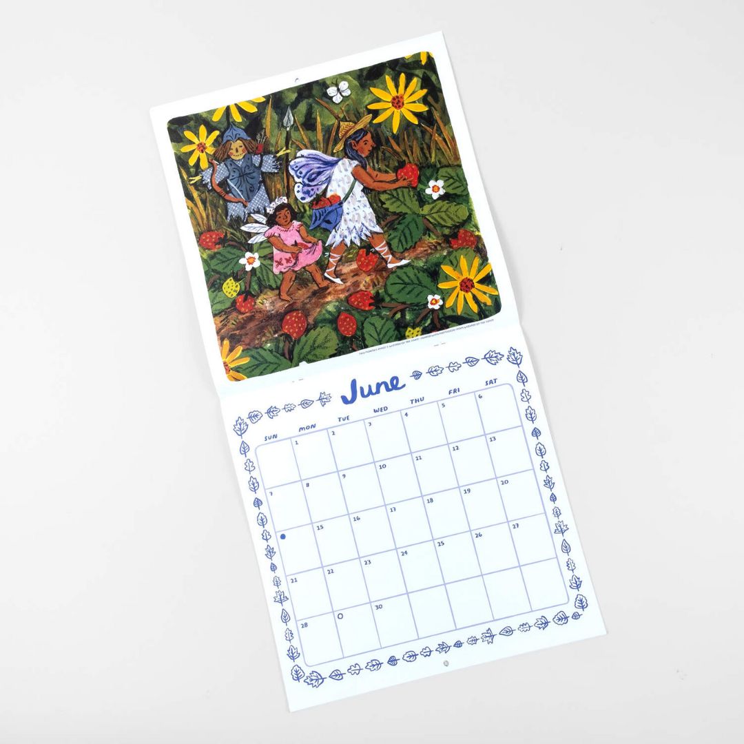 Fairy Folk: 2026 Wall Calendar - Parkette.