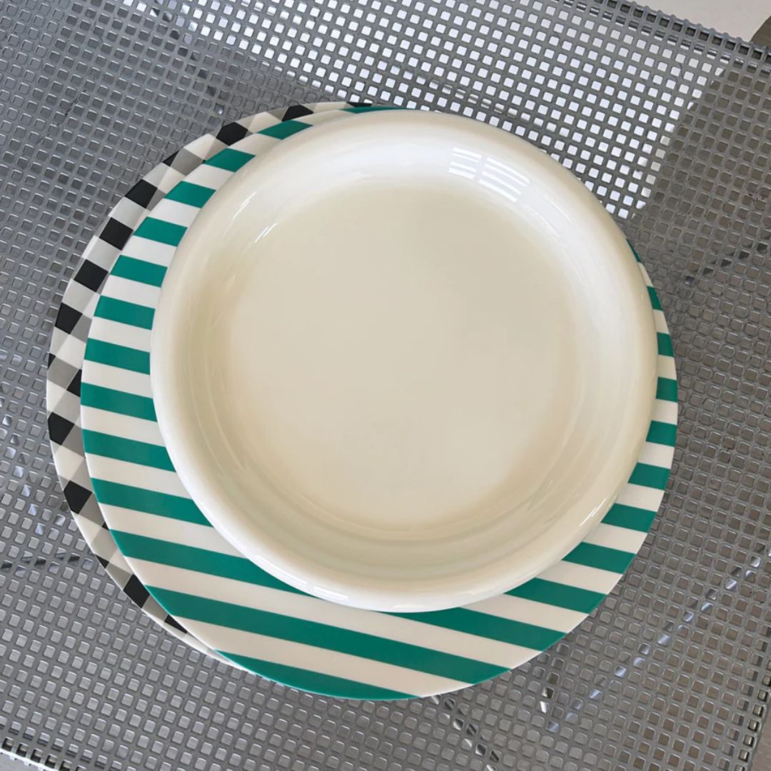 Rolli Side Plate in Cream - Set of 4