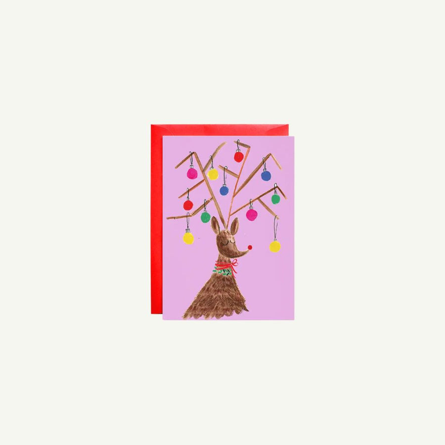 Blitzen's Ornaments Petite Card