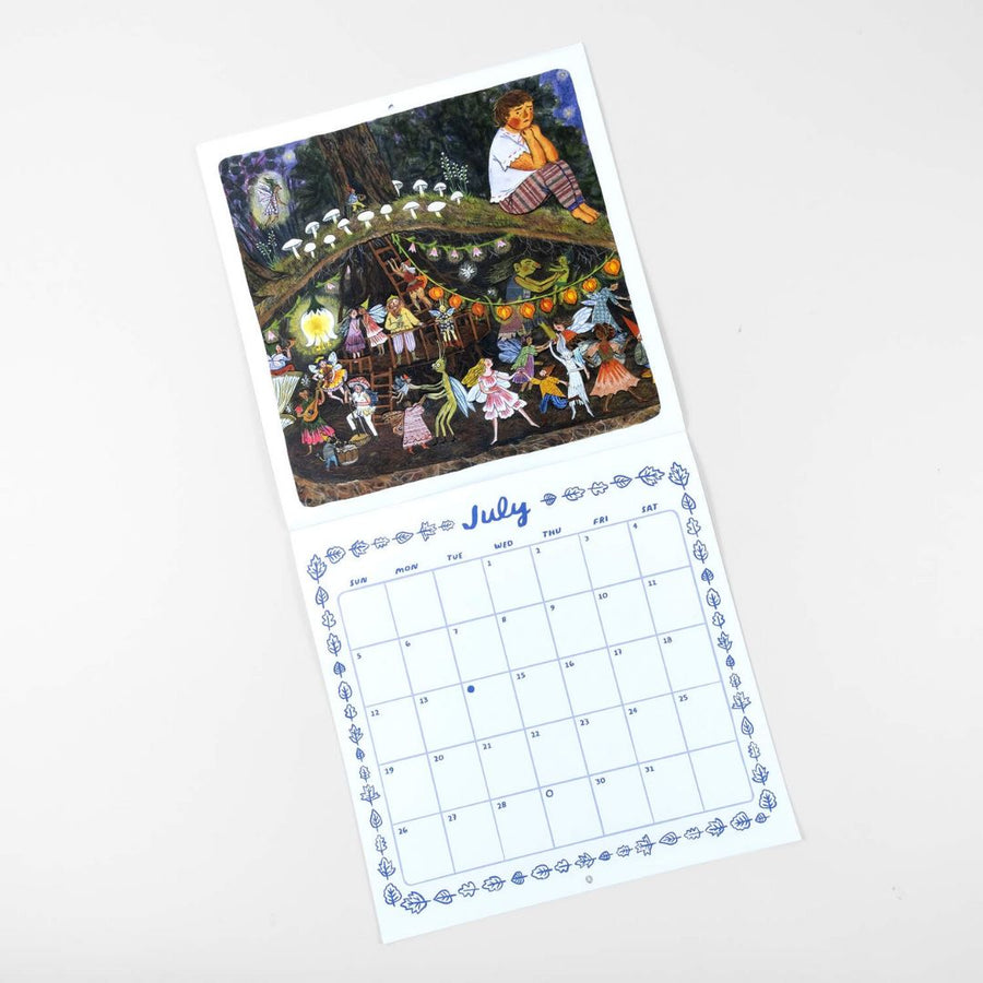 Fairy Folk: 2026 Wall Calendar - Parkette.