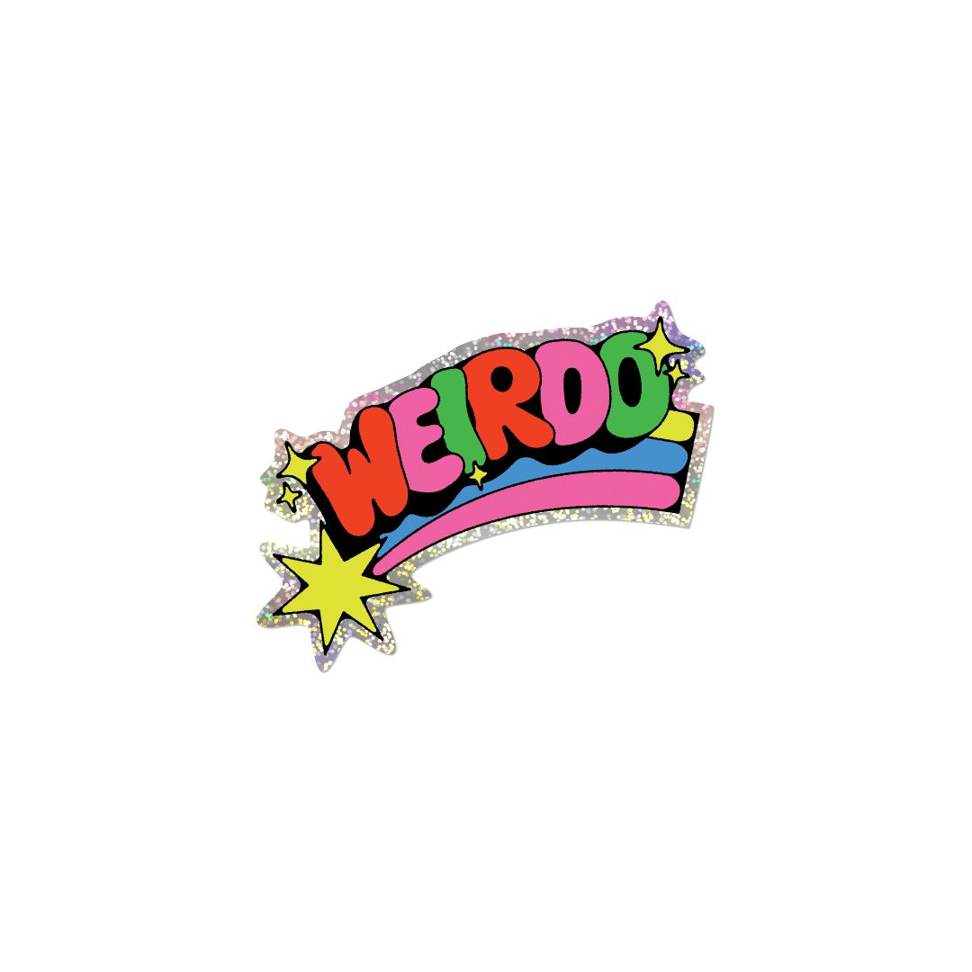 Weirdo Sticker
