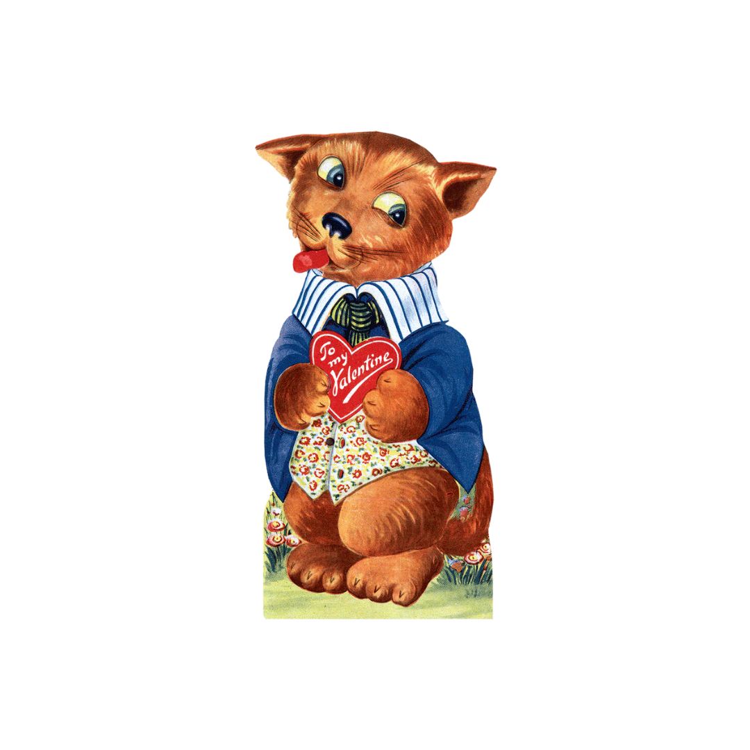 15 Vintage Valentines - Cool for School - Parkette.