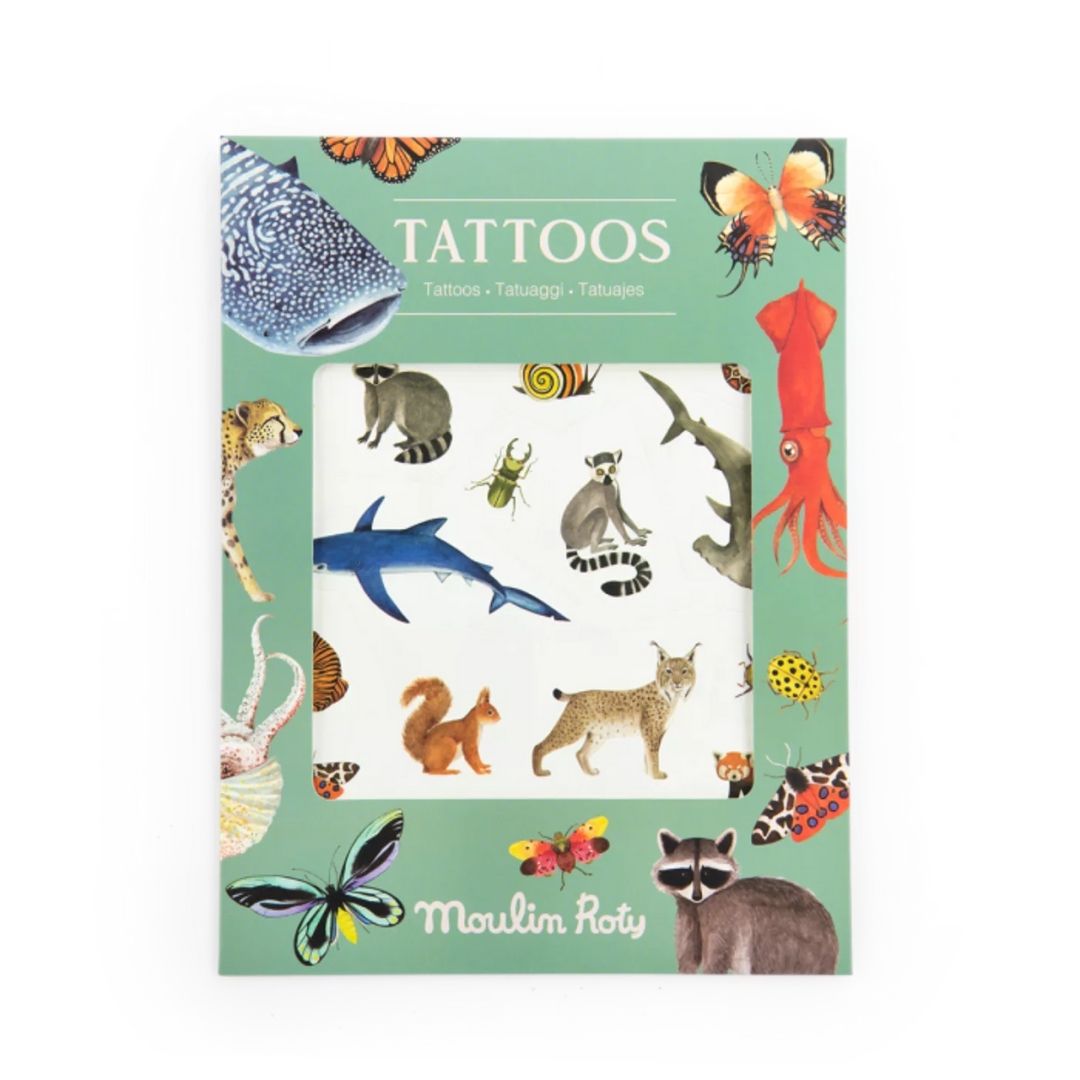 Tout Autour Du Monde Temporary Tattoos