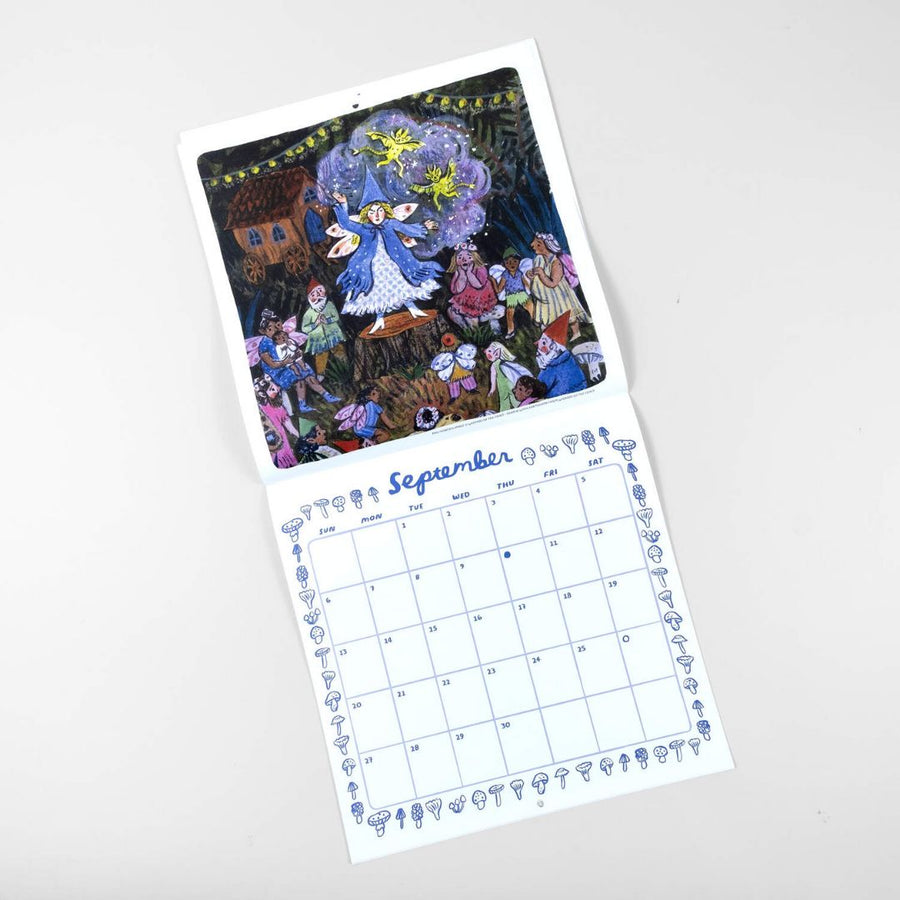 Fairy Folk: 2026 Wall Calendar - Parkette.