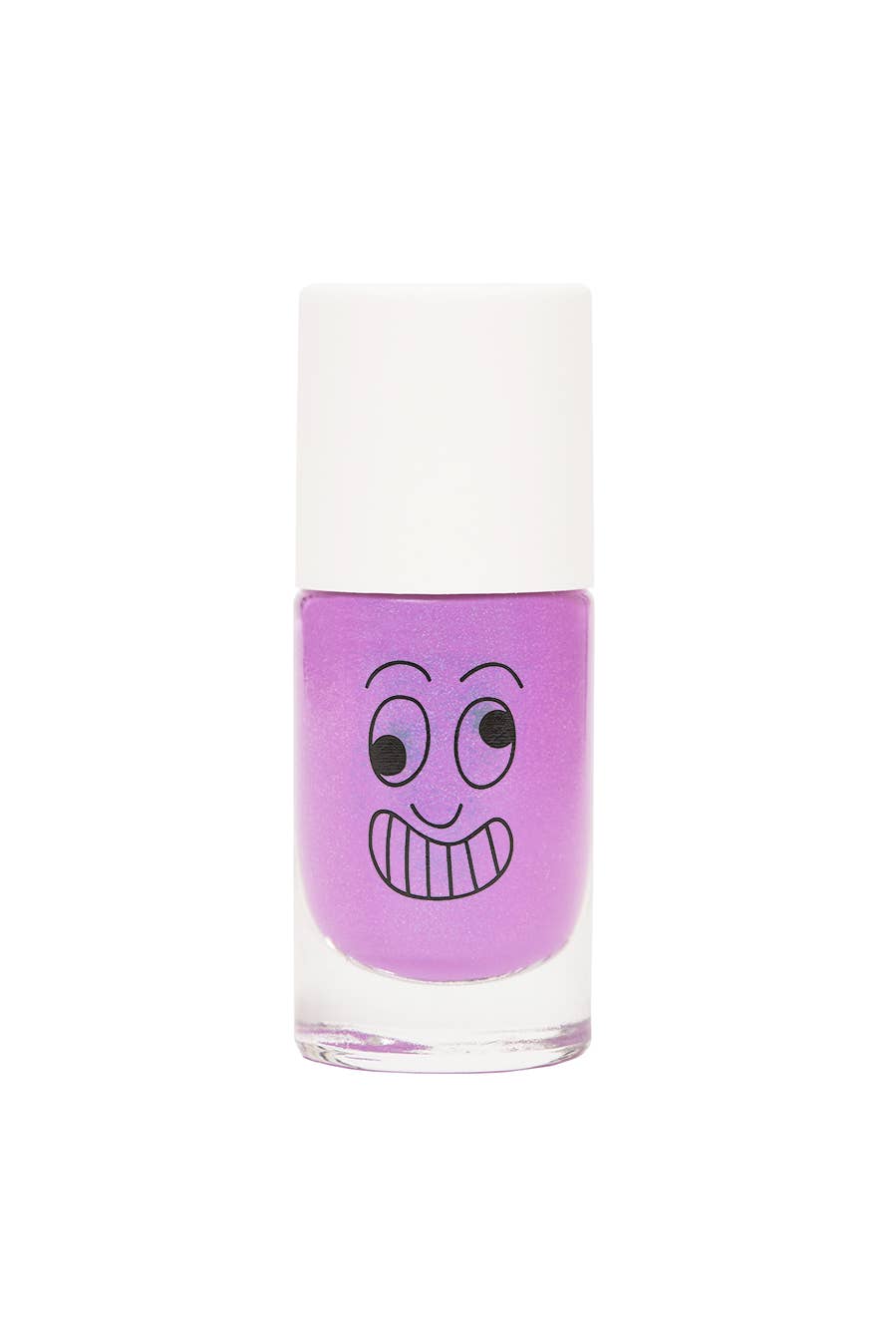 Nailmatic Kids Marshi Pearly Neon Lilac Water-Based Nail Polish - Parkette.