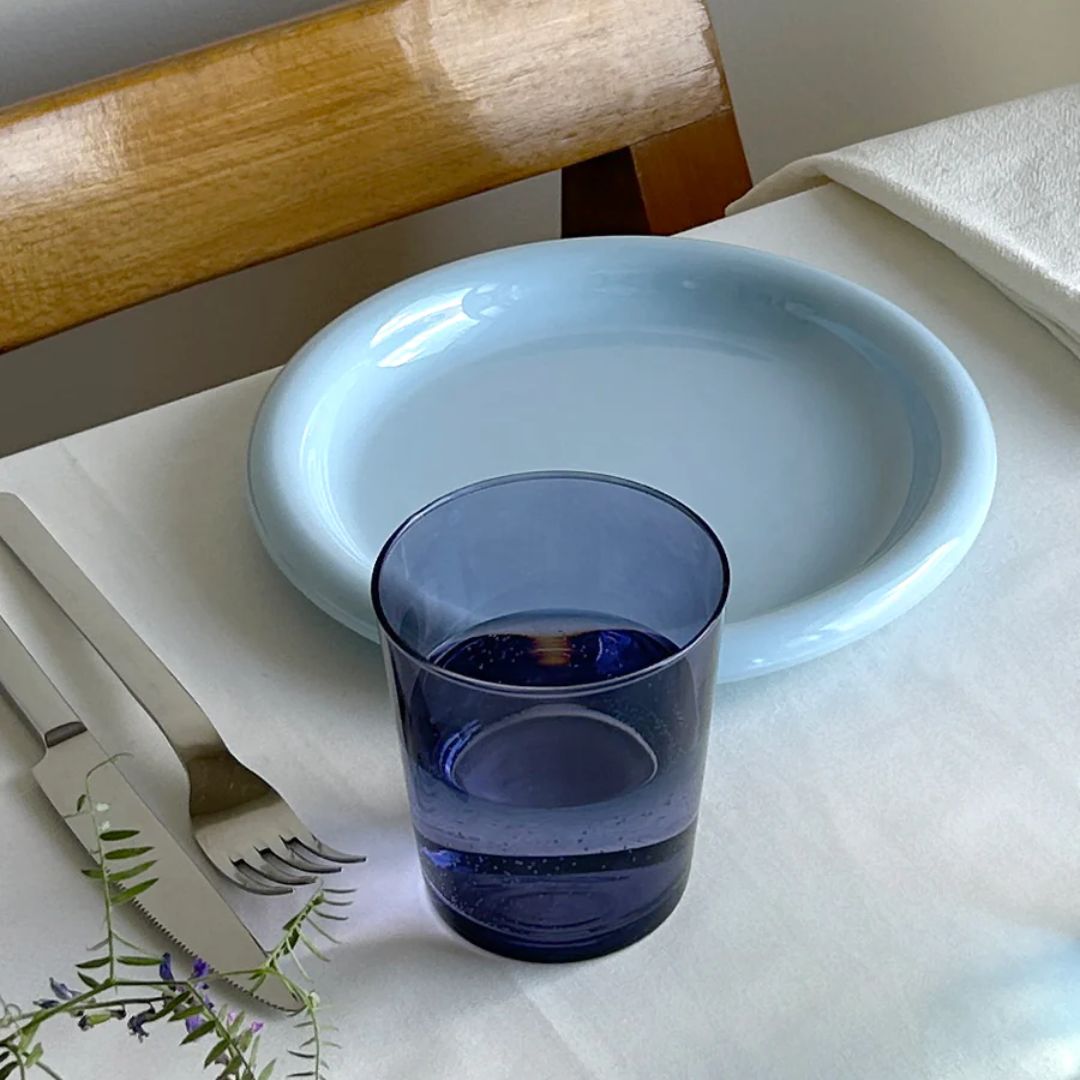 Rolli Side Plate in Blue - Set of 4