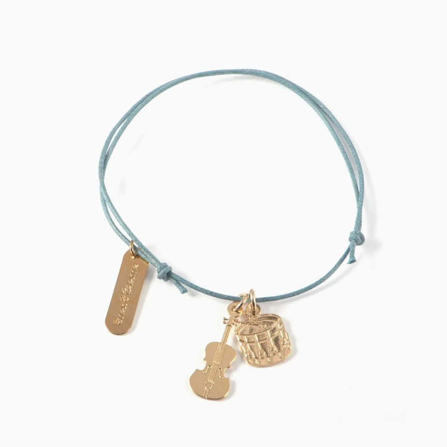 Titlee x Ernest & Célestine Drums and Violin Musique Bracelet