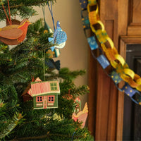 Scottish Bothy Screen-Printed Board Decoration