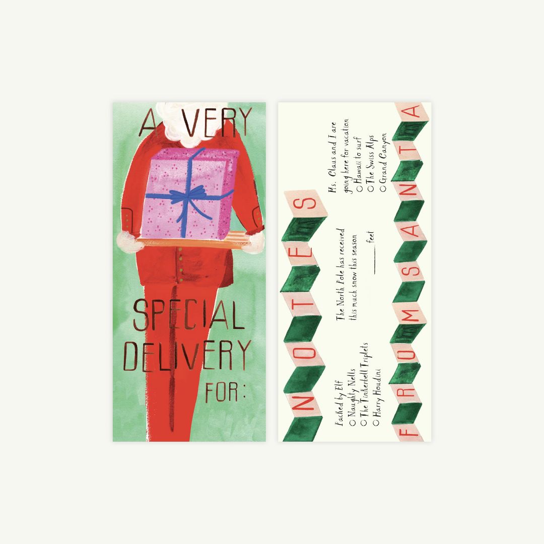 Special Delivery Oversized Gift Tag