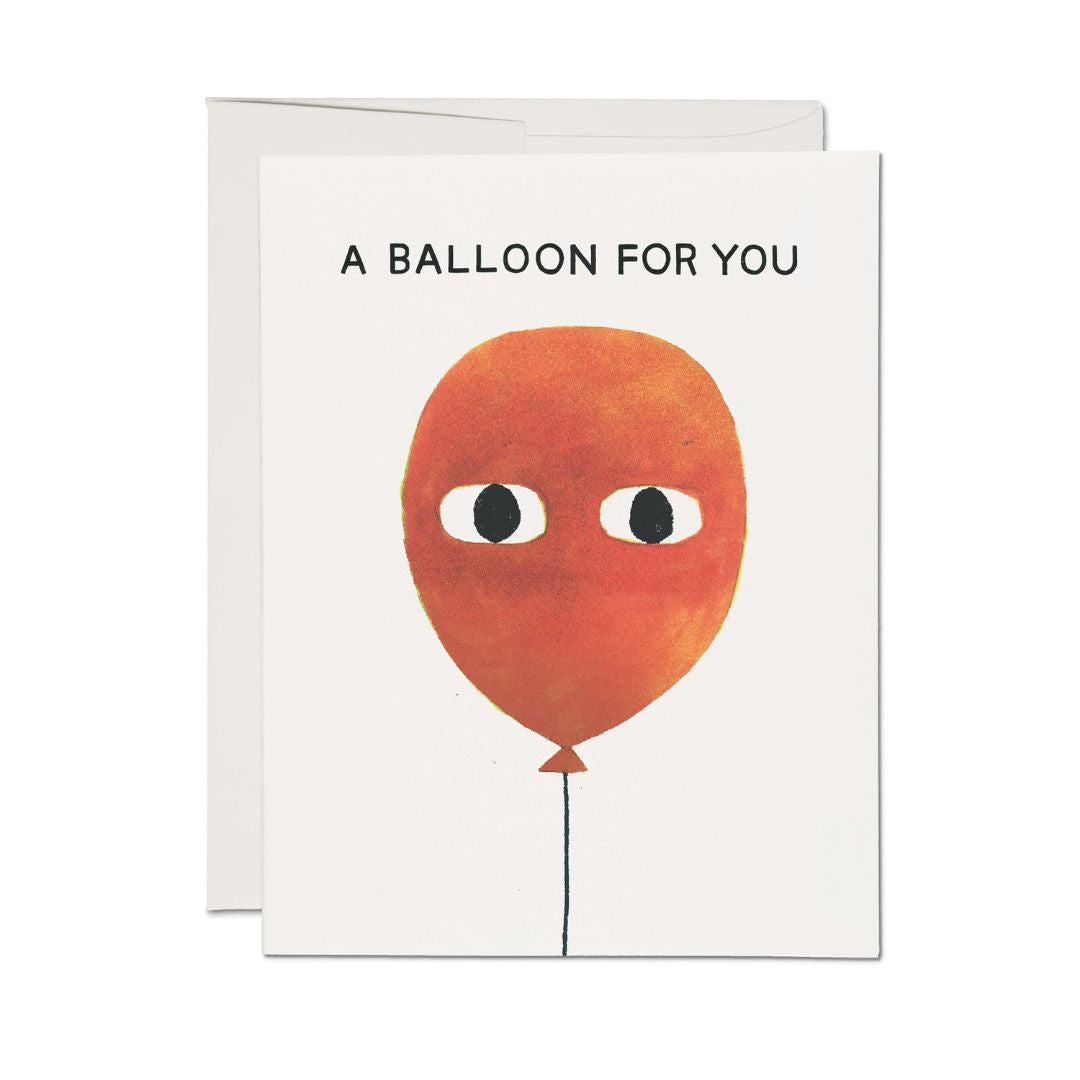 A Balloon Greeting Card