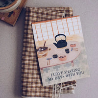 Sharing My Days Together Card