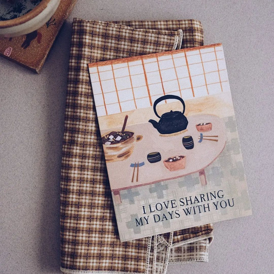 Sharing My Days Together Card