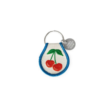 Three Potato Four Cherries Patch Keychain