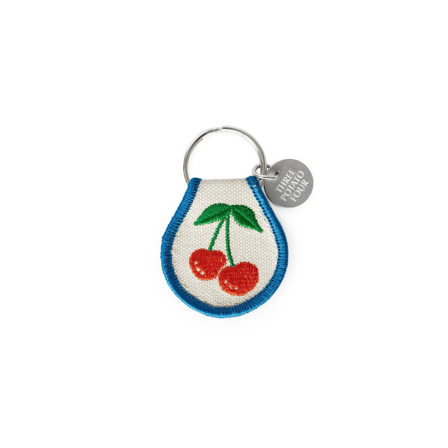 Three Potato Four Cherries Patch Keychain