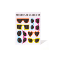 Future's Bright Sunglasses Note Card